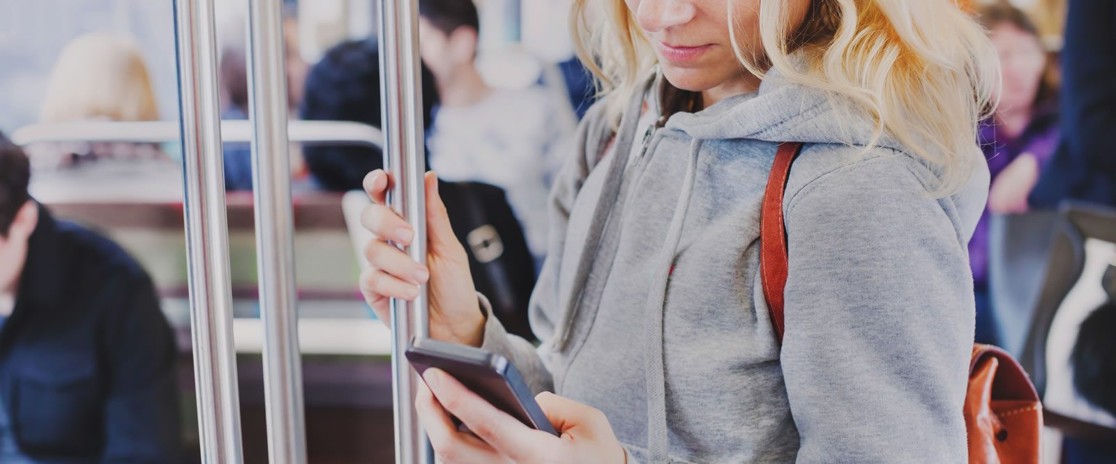 Image of a person on a bus